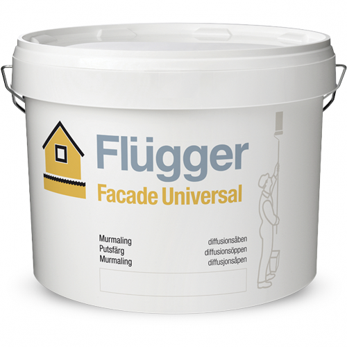 Фарба масляно-емульсійна Flugger Facade Universal Base 4 прозорий під тонування 9,1 л (2447964363)