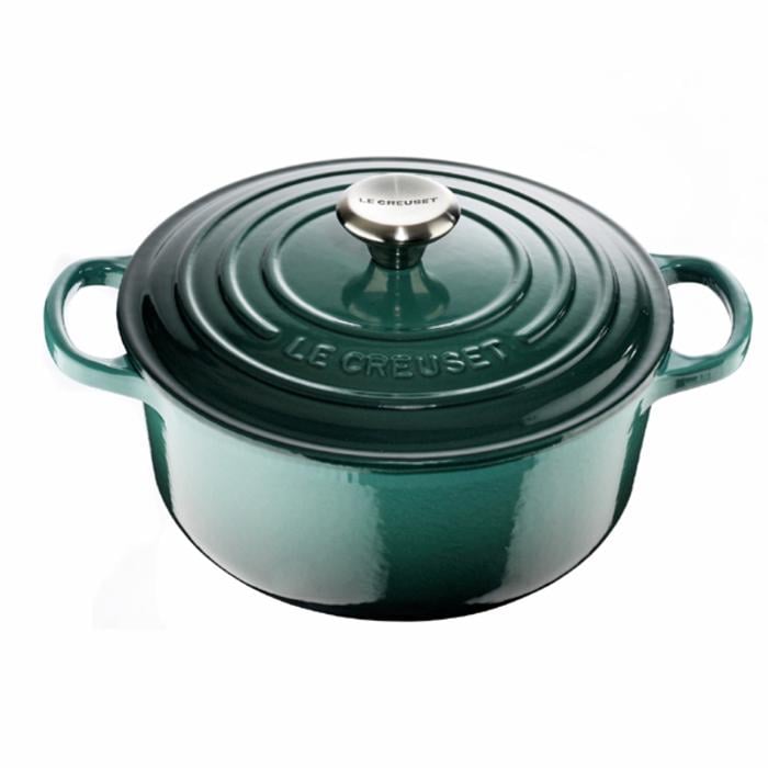 Кастрюля жаропрочная Le Creuset с крышкой 20 см 2,4 л Океан