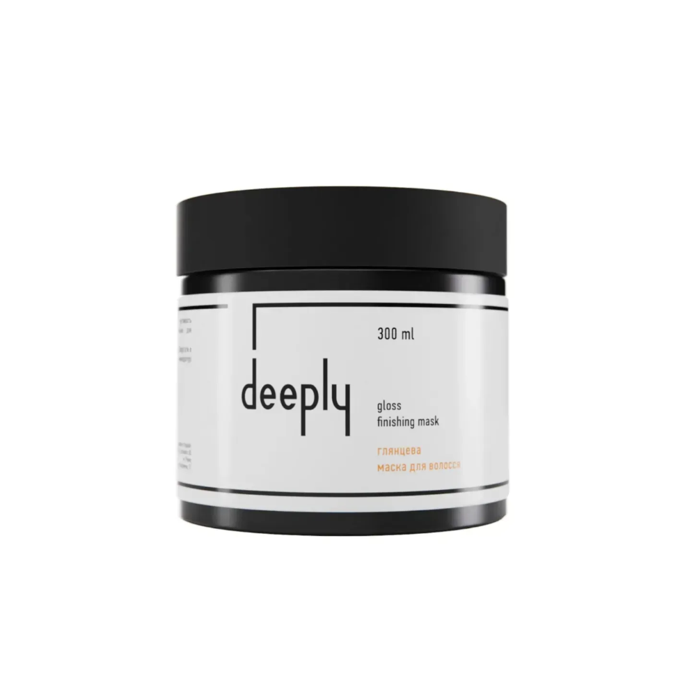 Маска глянцева для волосся deeply gloss finishing mask 300 мл