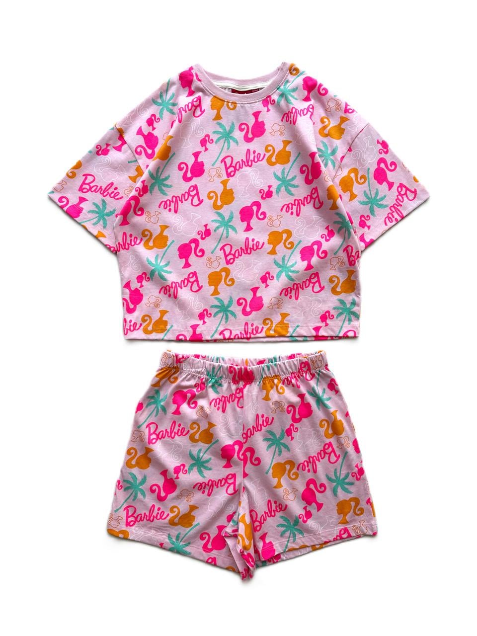 Піжама дитяча Primark Barbie футболка/шорти 10-11 років 146 см (05022026-42)