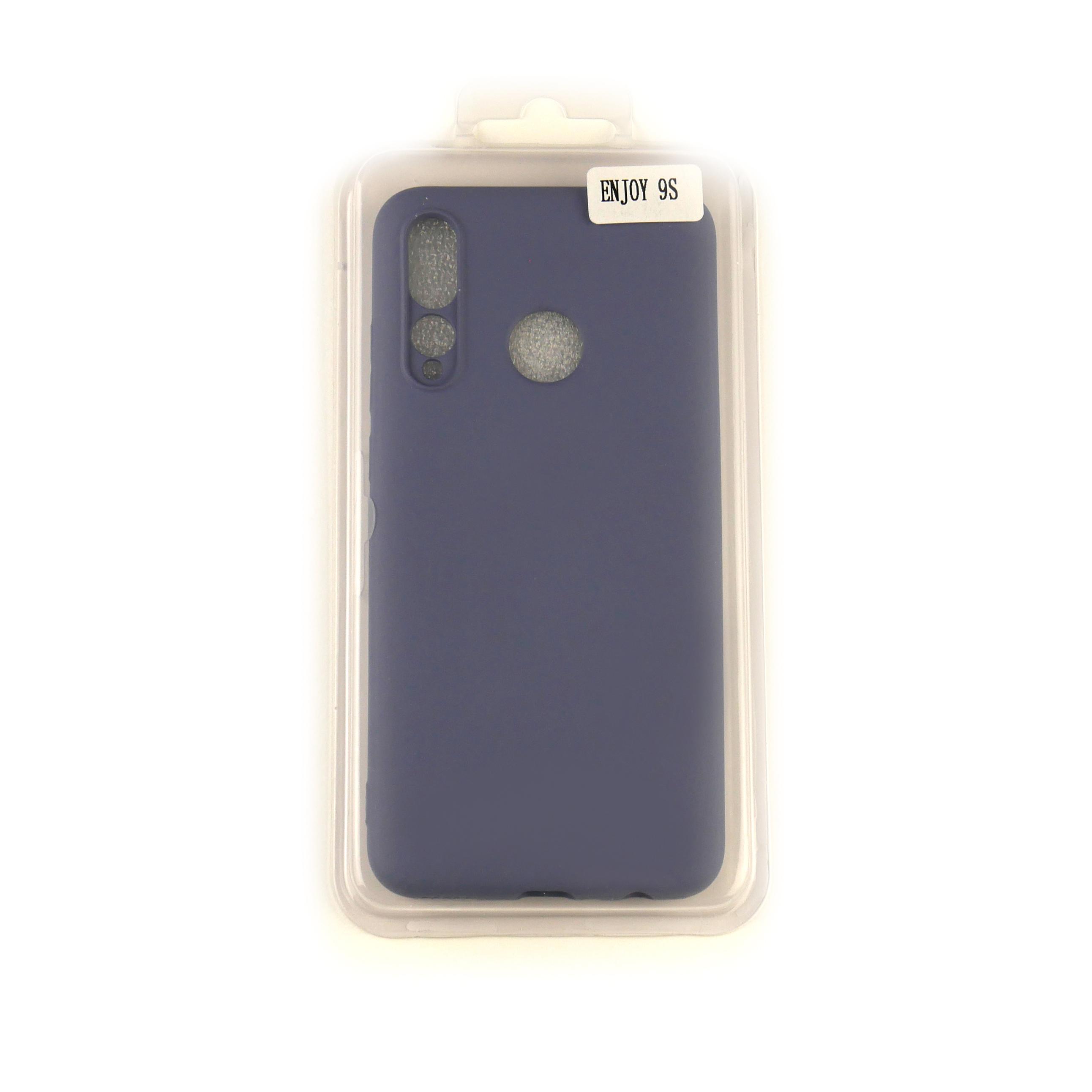 Чехол Silicone Case Full Cover Huawei Enjoy 9s Джинсовый