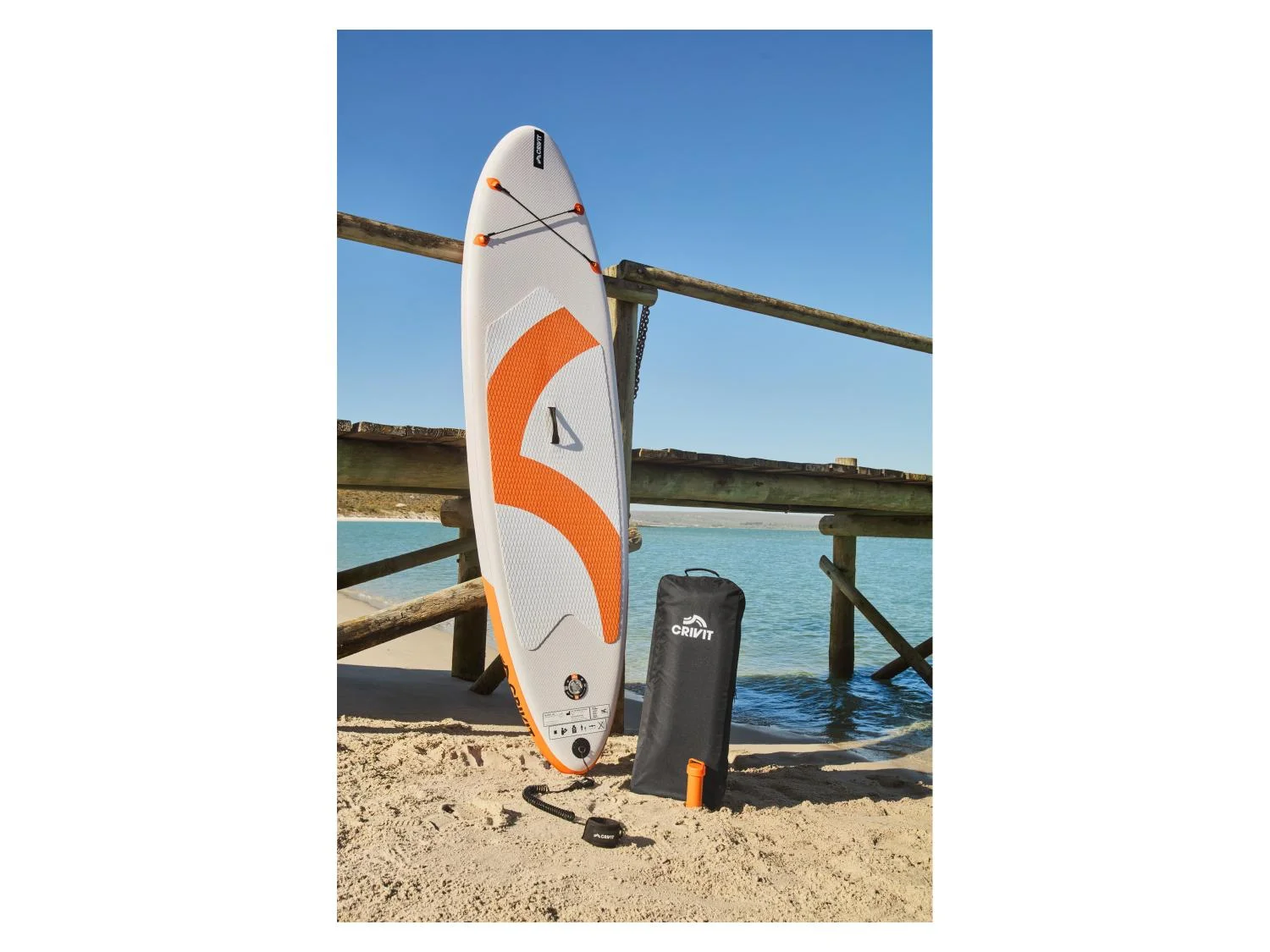 ᐉ SUP-дошка надувна Crivit Einkammer Beginner 305×79 см до 100 кг