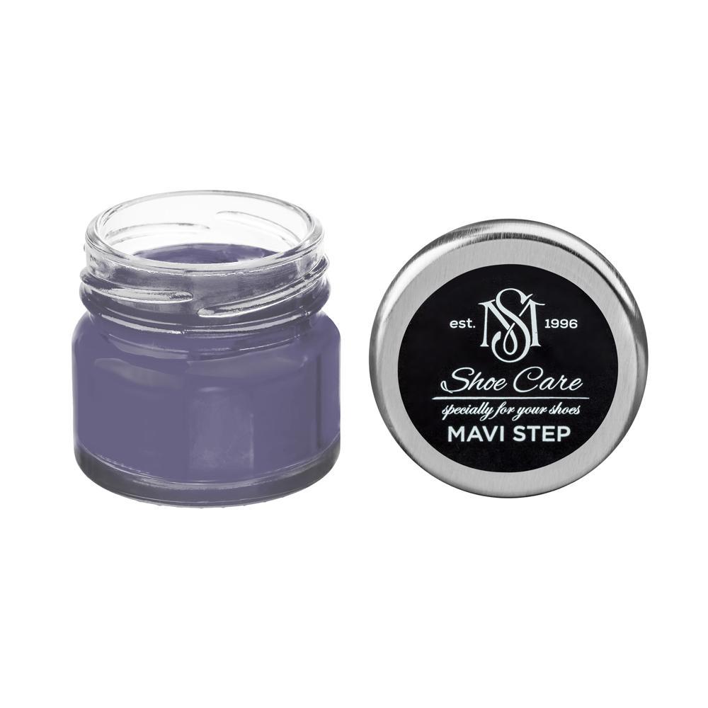Крем для обуви из гладкой кожи MAVI STEP Custom 25 мл Черно-оранжевый с сиреневым (5020-R60B)