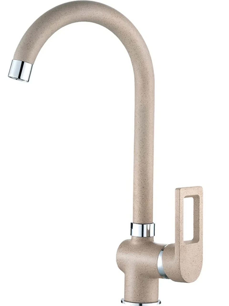 Змішувач Kuchinox KASJA для кухні Бежевий BKN_468D)