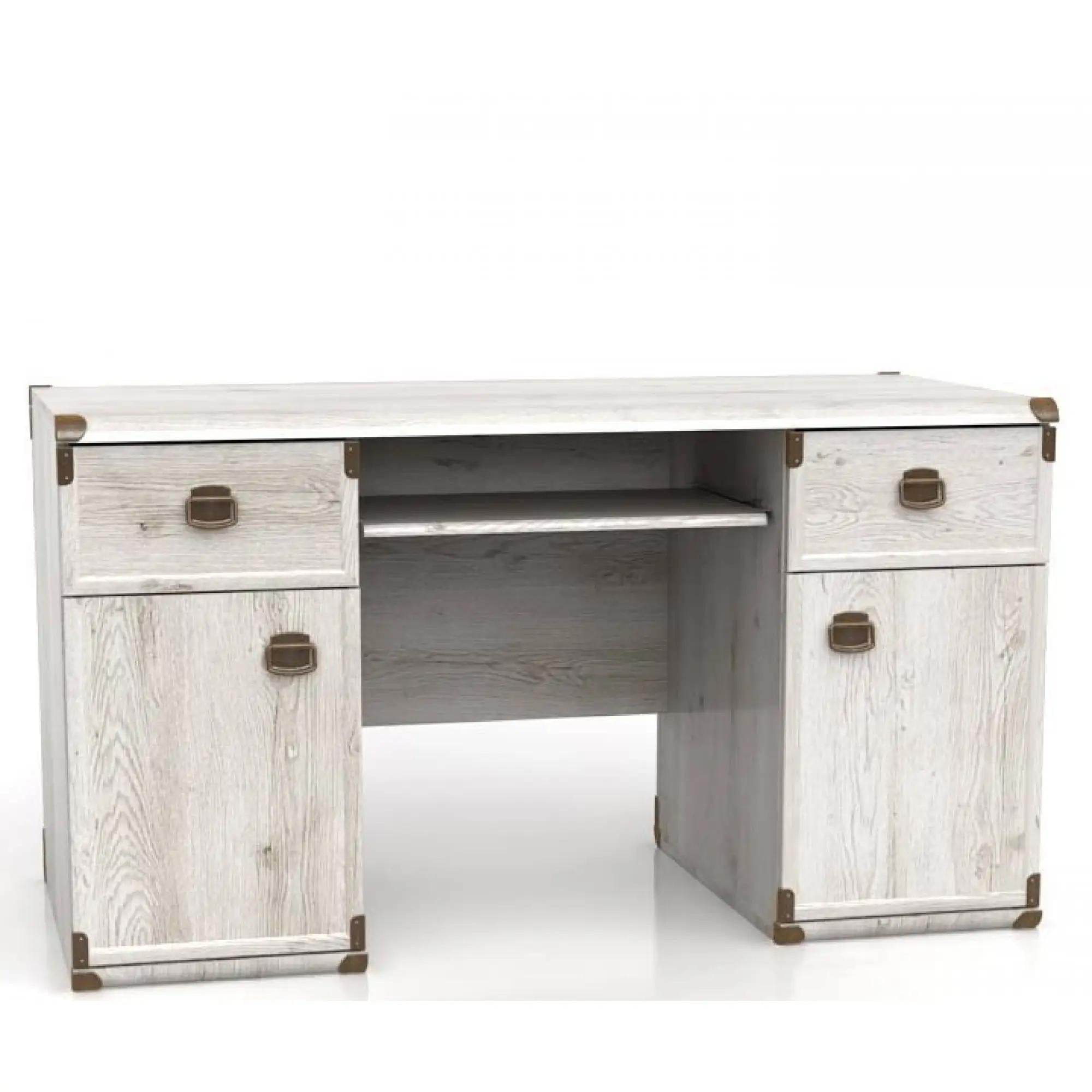 Компьютерный стол ВМК Индиана JBIU2D2S/140 Сосна аризонская (GRB-1615)