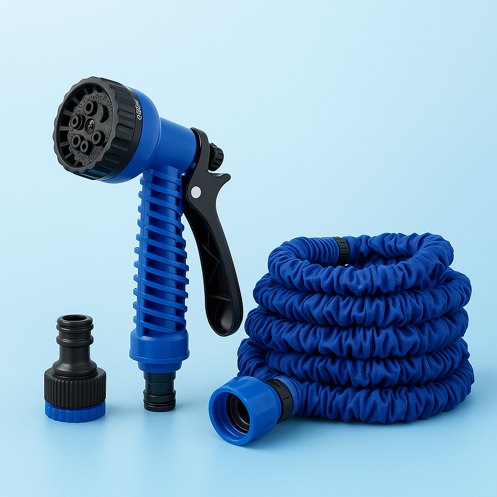 Шланг для поливу, що розтягується з розпилювачем 30 м (Е500034)