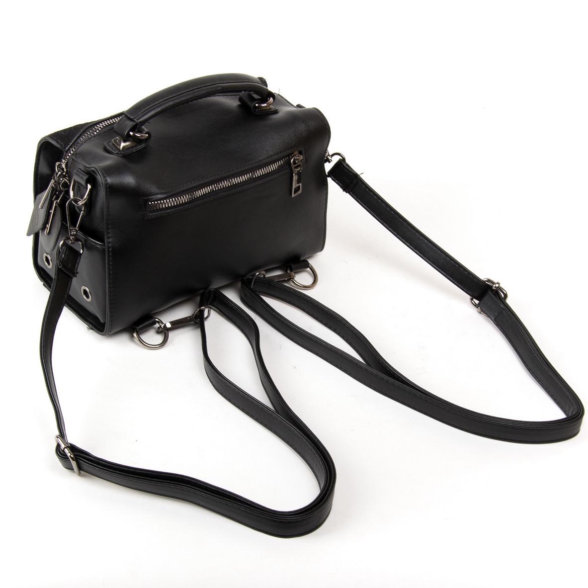 Женская модельная сумка из замша Fashion 53377 Черный - фото 2 Женская модельная сумка из замша Fashion 53377 Черный - фото 2