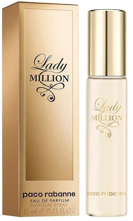 Парфюмированная вода для женщин PACO RABANNE Lady Million миниатюра 15 мл (4712) Парфюмированная вода для женщин PACO RABANNE Lady Million миниатюра 15 мл (4712)