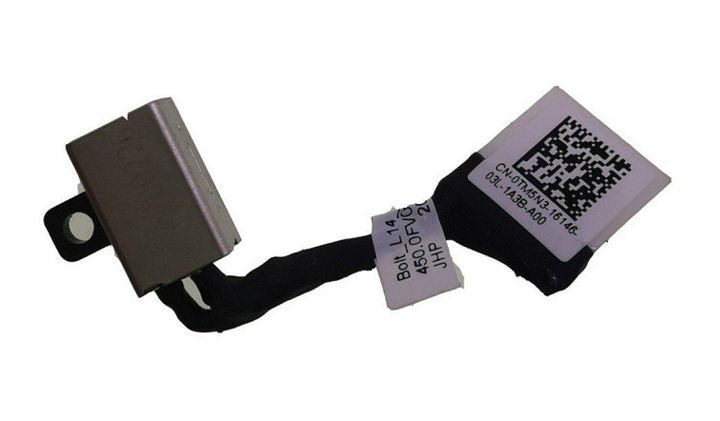 Роз'єм живлення для ноутбука Dell Inspiron 3400 3500 5584 450.0FV06.0011 з кабелем шлейф/гніздо заряджання (1588476190)