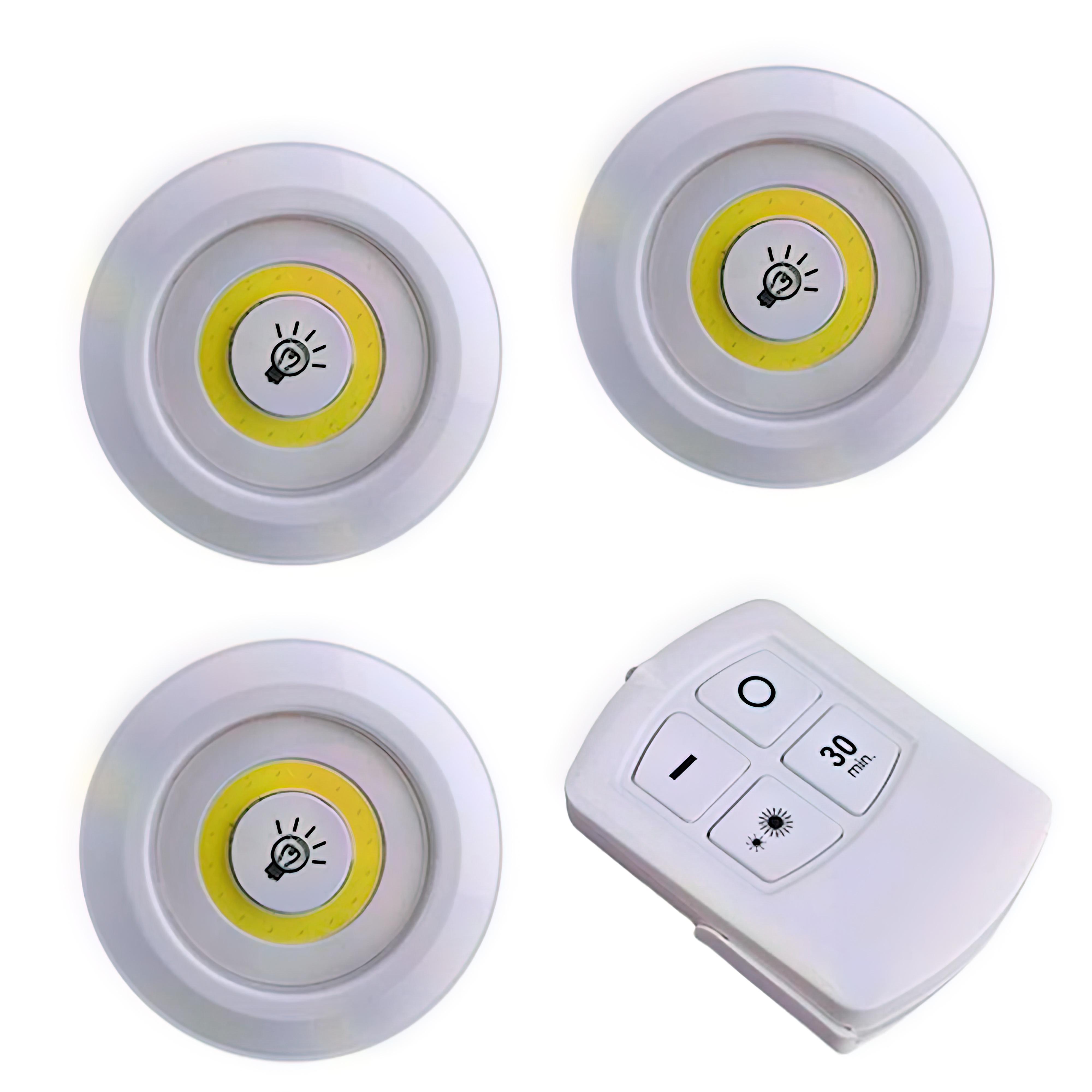 Лампы LED беспроводные с пультом дистанционного управления Remote Control Set Лампы LED беспроводные с пультом дистанционного управления Remote Control Set