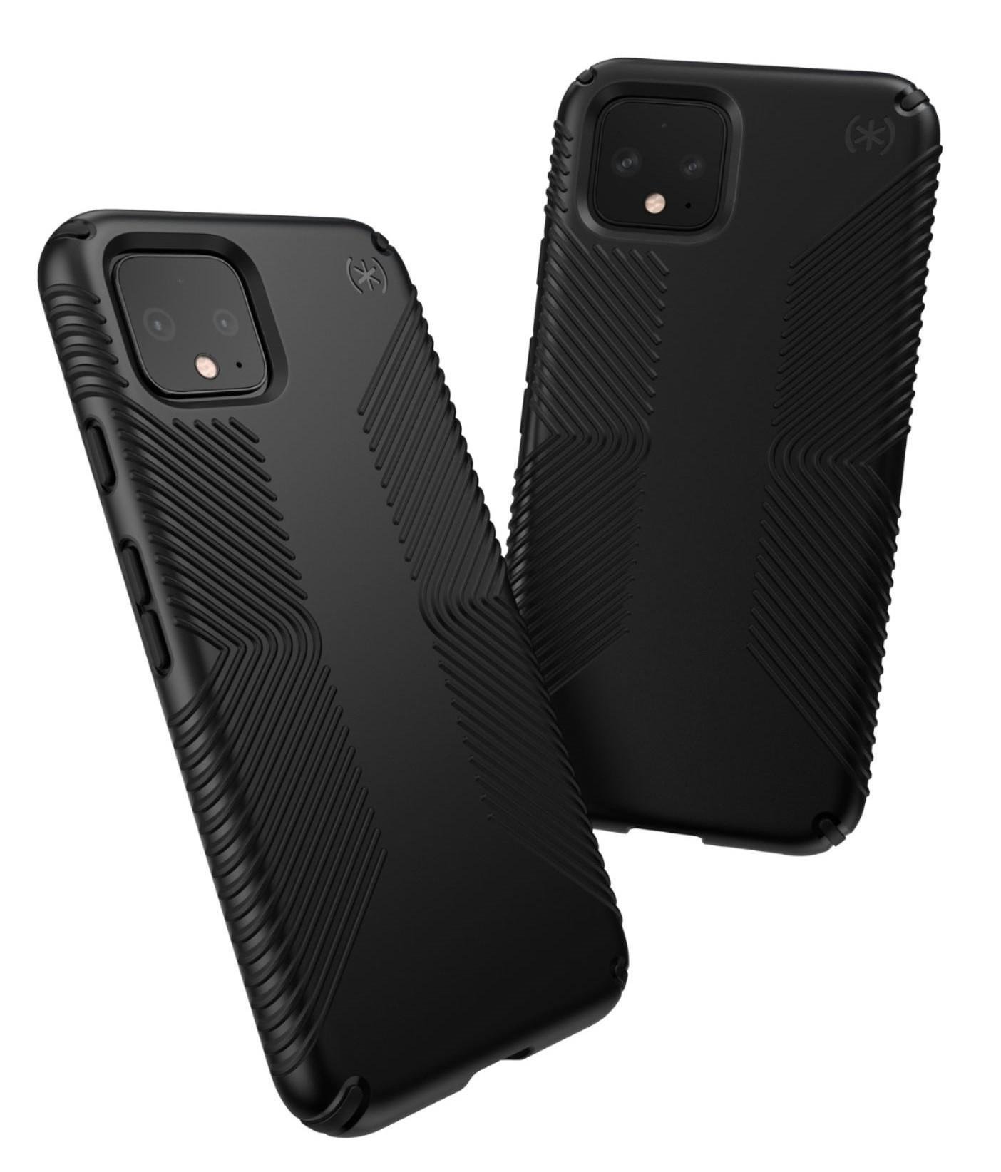 Чехол противоударный с антимикробным покрытием Speck Presidio Grip для Google Pixel 4 XL Black - фото 1