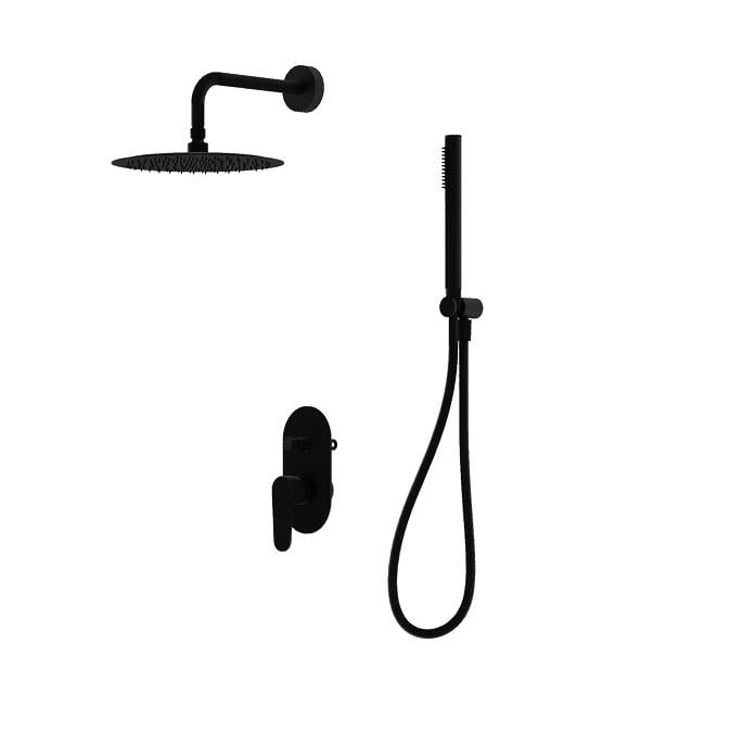 Душевая система Lavita Cetus скрытого монтажа Черный матовый (5900378341918)