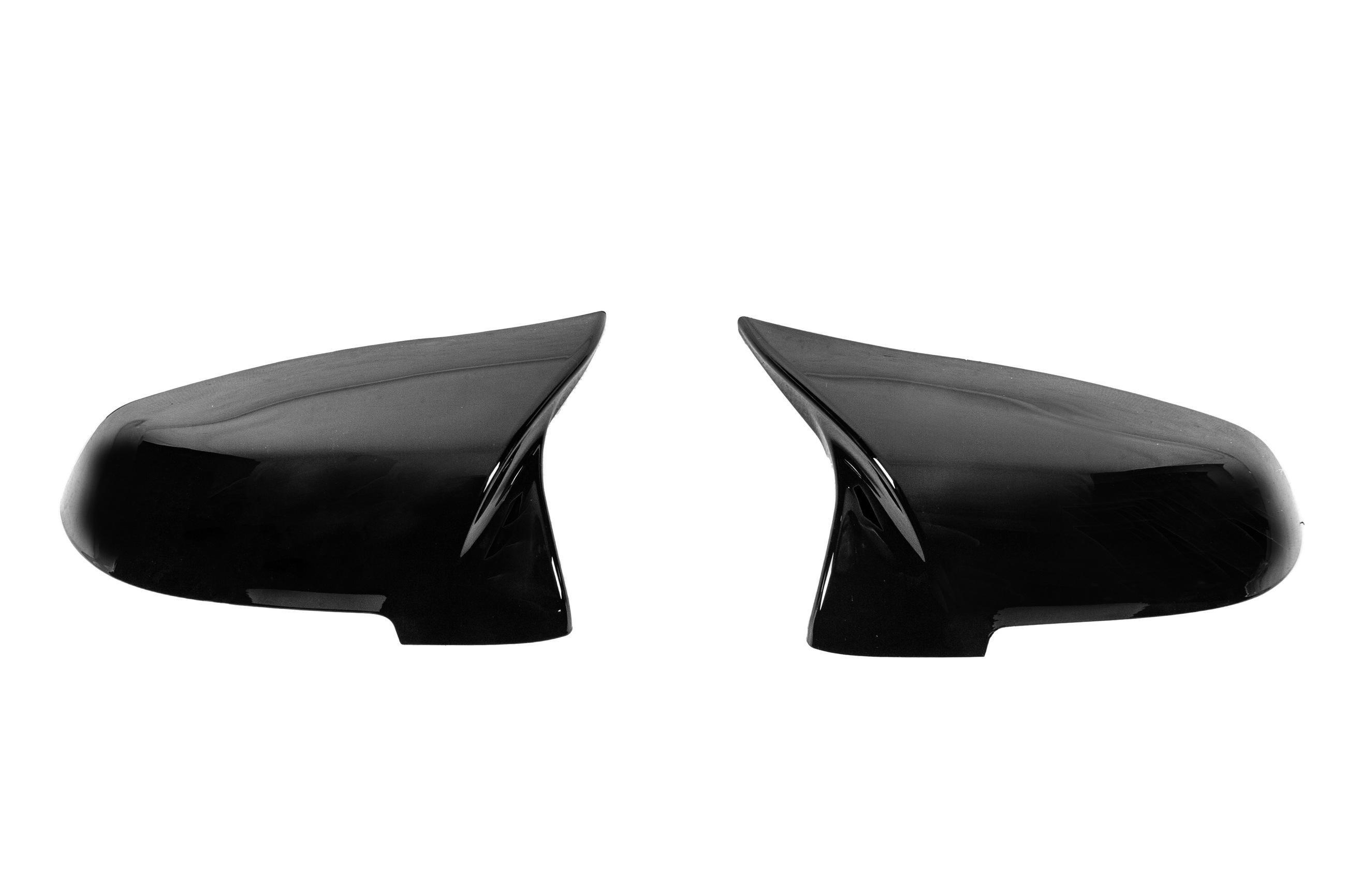 Крышки зеркал GBT 2012-2015 M-Look с защелками для BMW 7 серия F01/F02 2008-2015 гг. abs-пластик 2 шт. Черный (153789)
