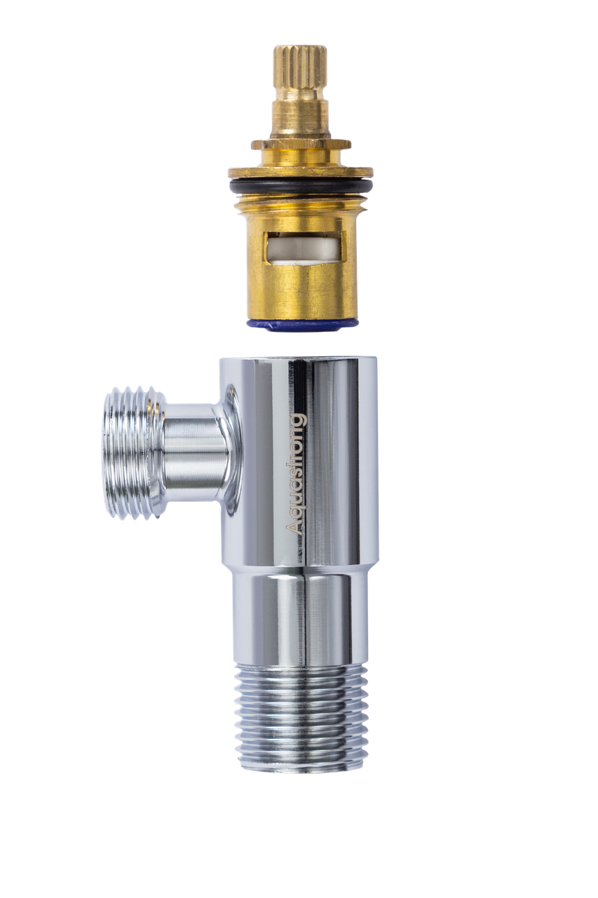 Кран кутовий Aquastrong C3 нержавіюча сталь M1/2хM1/2" (24384836) - фото 5 Кран кутовий Aquastrong C3 нержавіюча сталь M1/2хM1/2" (24384836) - фото 5