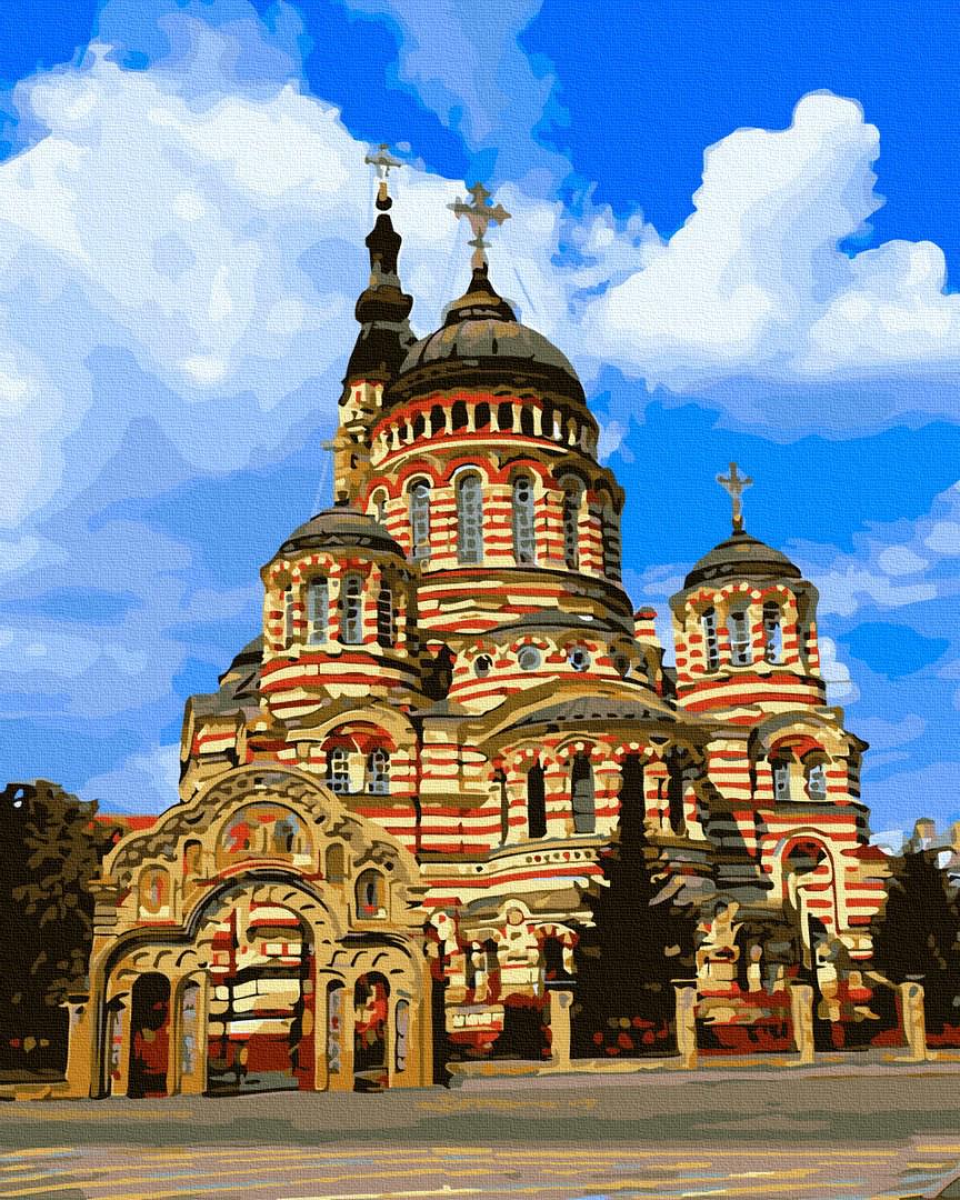 Картина по номерам Brushme Благовещинский собор 40х50 см (GX8295)