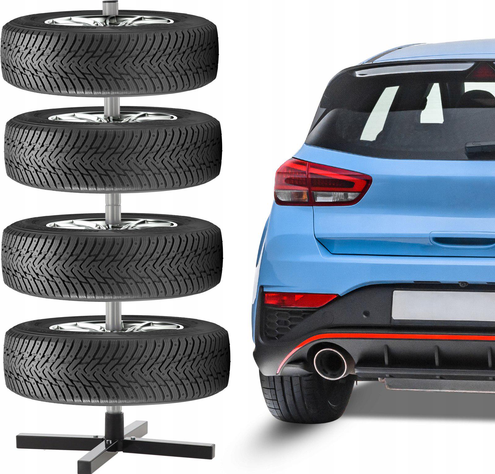 Стойка для хранения шин Garden Line на 4 колеса металлическая 100 кг - фото 9 Стойка для хранения шин Garden Line на 4 колеса металлическая 100 кг - фото 9