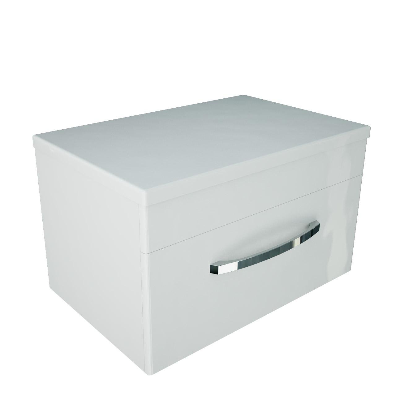 Тумба Snail Мадлен з умивальником Пегас 70 Білий (22074)