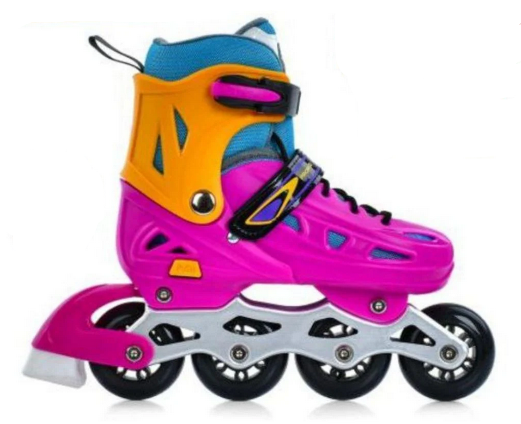 Ролики Profi A 4151-SV Розовый (31-34)