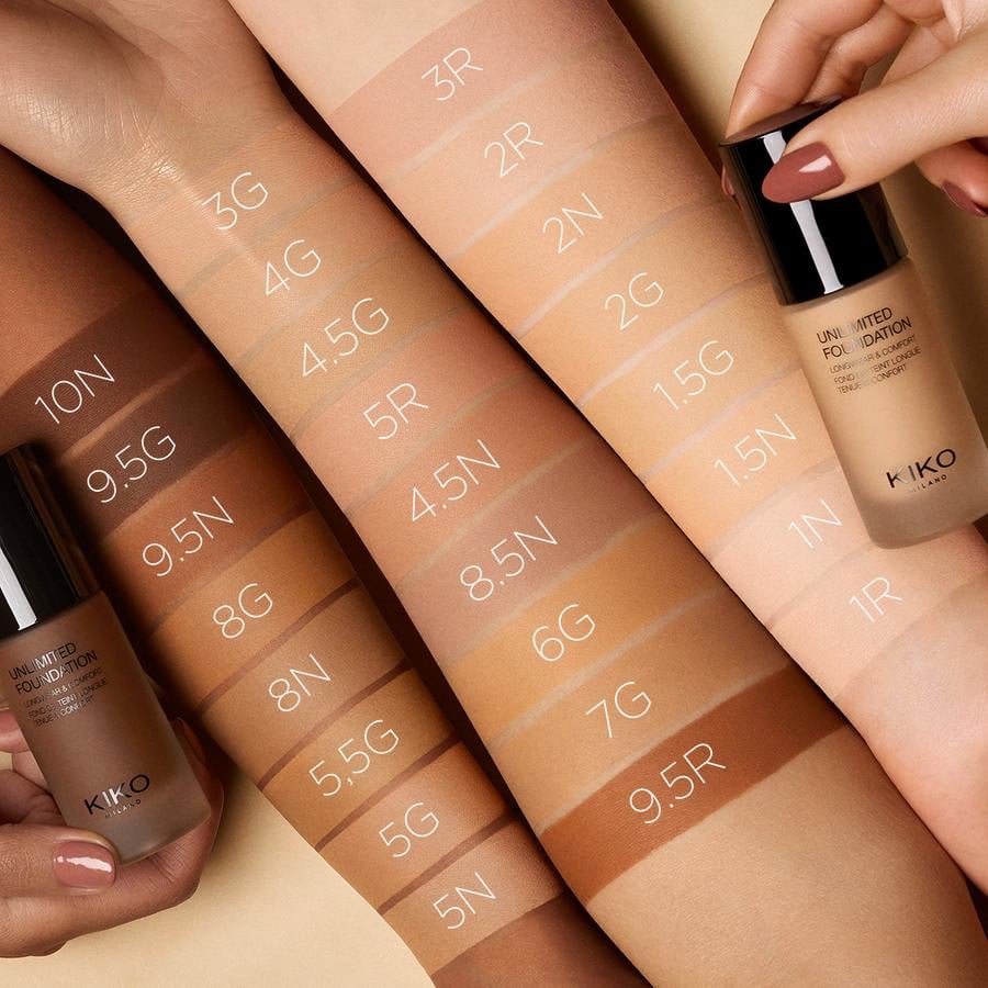 Тональна основа Unlimited Foundation Kiko milano 30 ml 2N нейтральний - фото 2