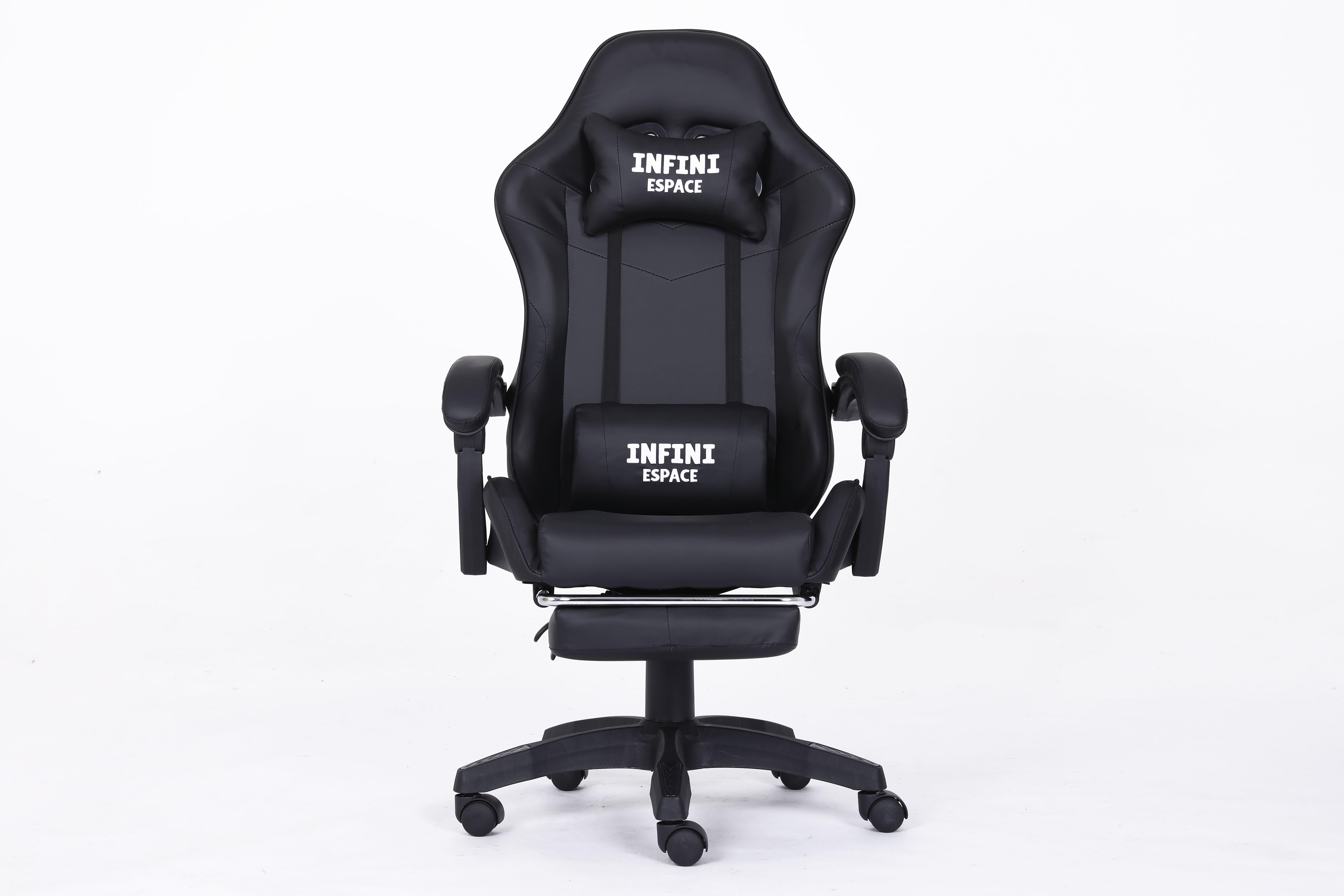 Кресло компьютерное с подставкой для ног Infini Espace Черный (22288278) - фото 2 Кресло компьютерное с подставкой для ног Infini Espace Черный (22288278) - фото 2