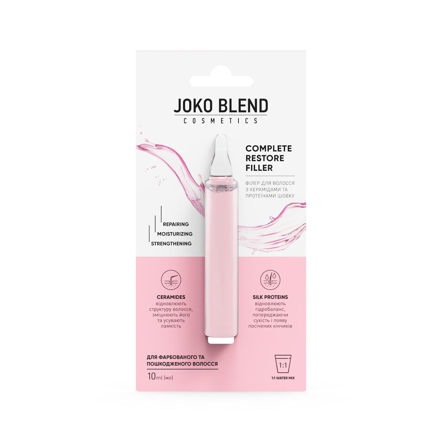 Филлер для волос Сomplete Restore Filler Joko Blend 10 мл (4823109402775) - фото 2