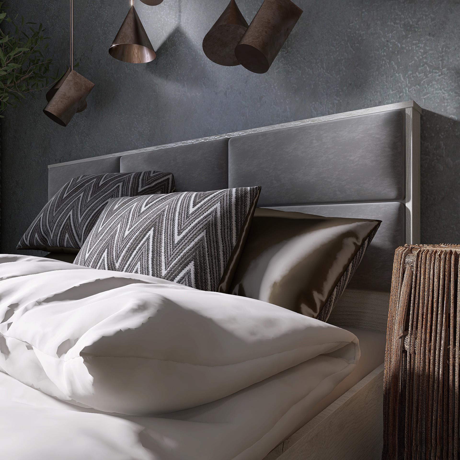 Кровать двуспальная Everest Лайт КЛ-1600 каркас щит ДСП Крафт белый (11437) - фото 5 Кровать двуспальная Everest Лайт КЛ-1600 каркас щит ДСП Крафт белый (11437) - фото 5