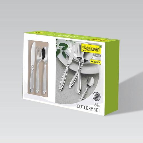 Набір столовий Maestro 24 пр. (MR-1511-24) Набір столовий Maestro 24 пр. (MR-1511-24)