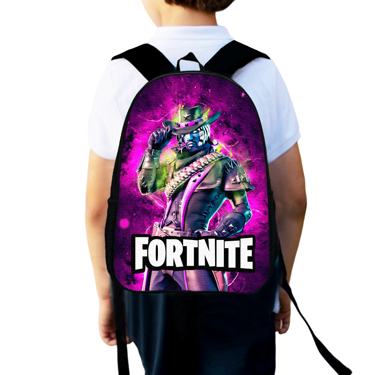 Школьный рюкзак детский Fortnite для мальчика 34х27 см (0120)