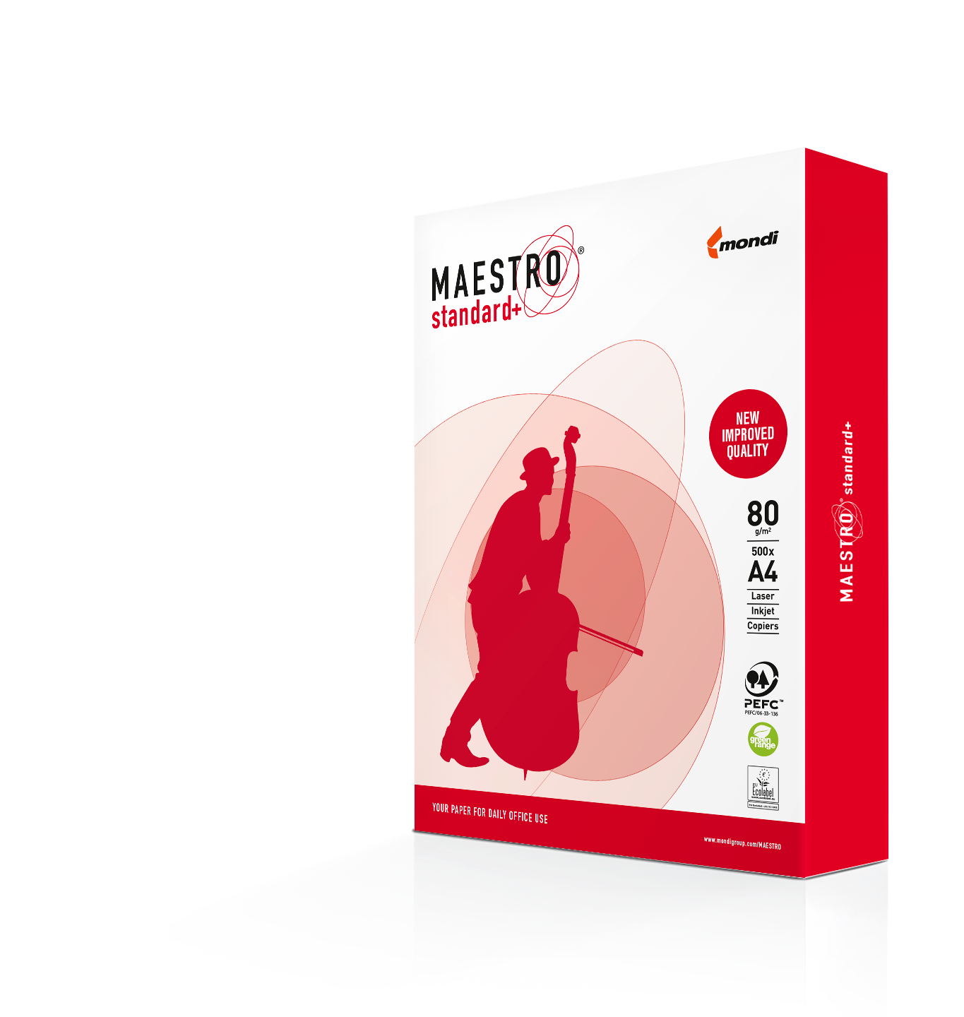 Офисная бумага Maestro Standard+ А4 класс В 80 г/м2 500 листов (000022310) - фото 2