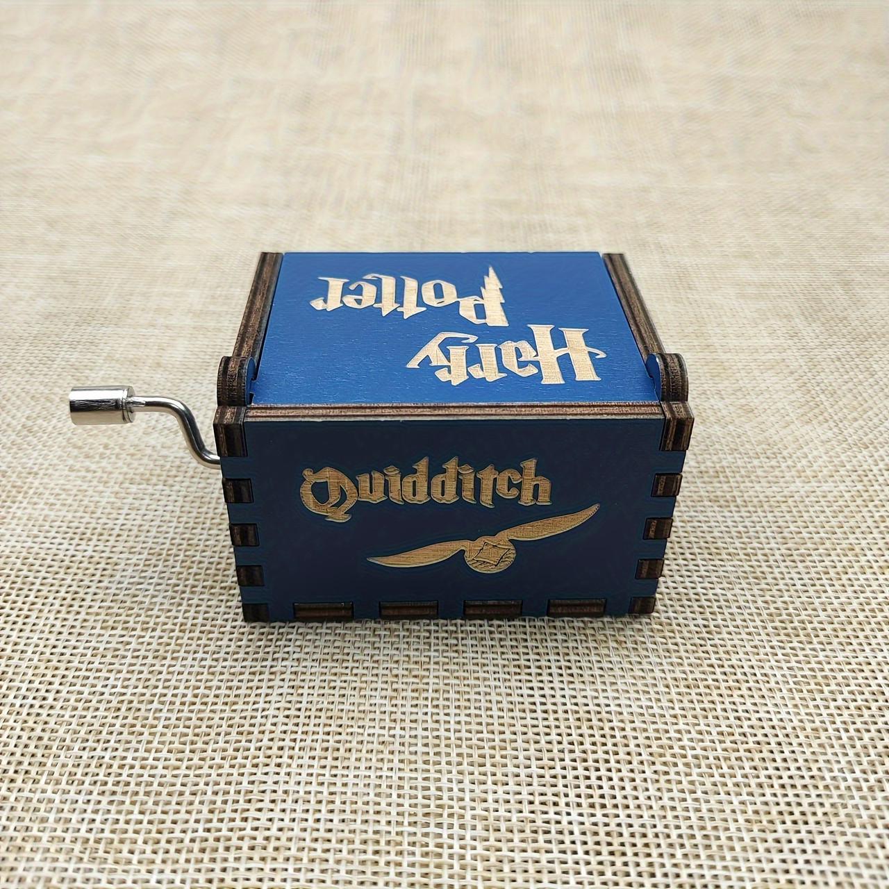 Музыкальная шкатулка Harry Potter Гарри Поттер дерево Синий - фото 3