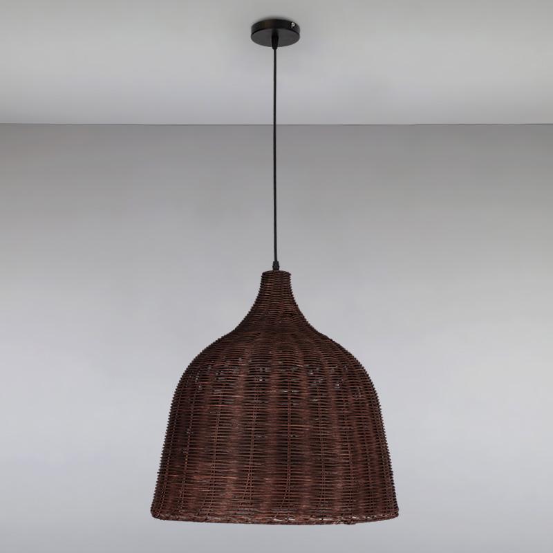 Люстра подвесная Light House LS-15079RATTAN-1 470 Коричневый