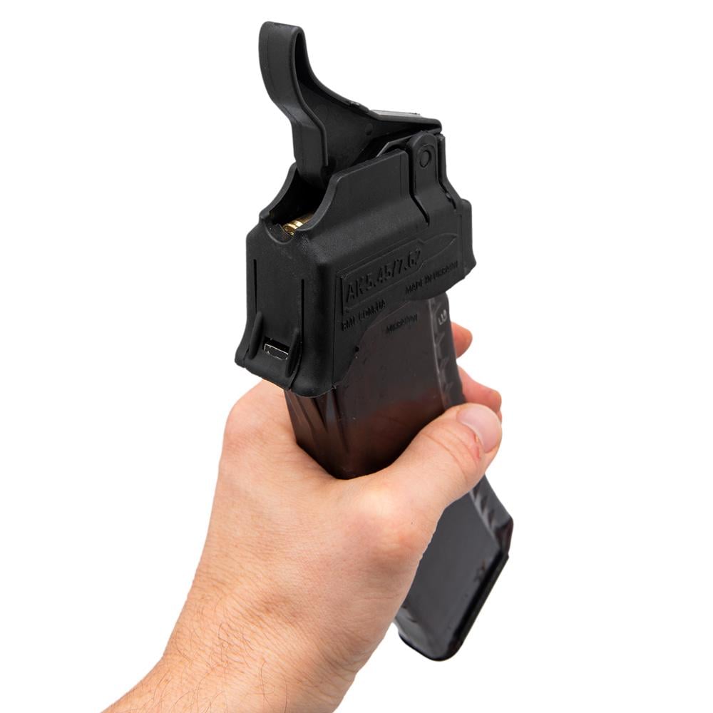 Лоадер для зарядки патронів до магазинів АК 5.45х39/7.62х39 Чорний - фото 7 Лоадер для зарядки патронів до магазинів АК 5.45х39/7.62х39 Чорний - фото 7