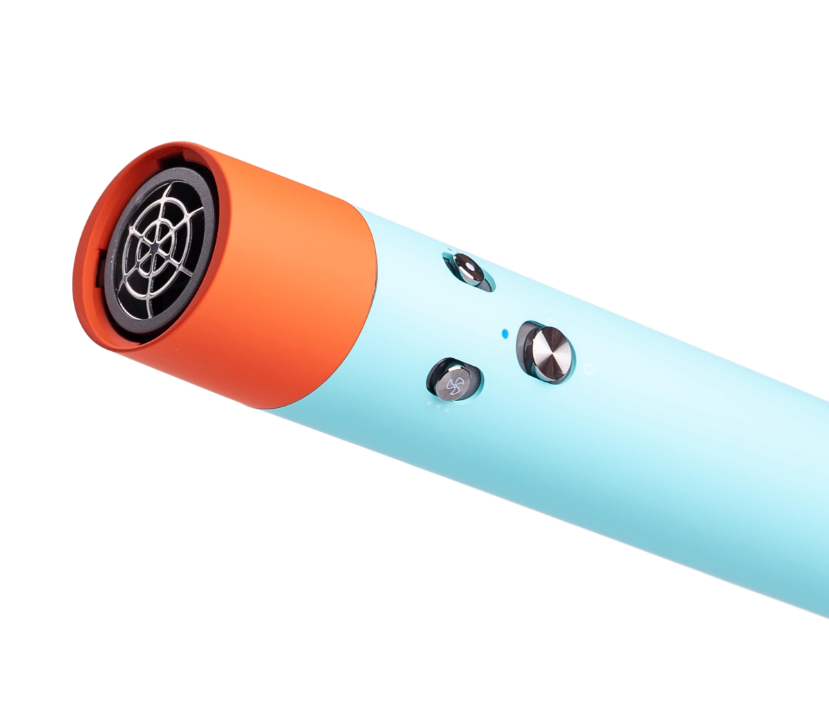 Мультистайлер для волосся Airwrap Complete Long 6 насадок Блакитний (29879066) - фото 7