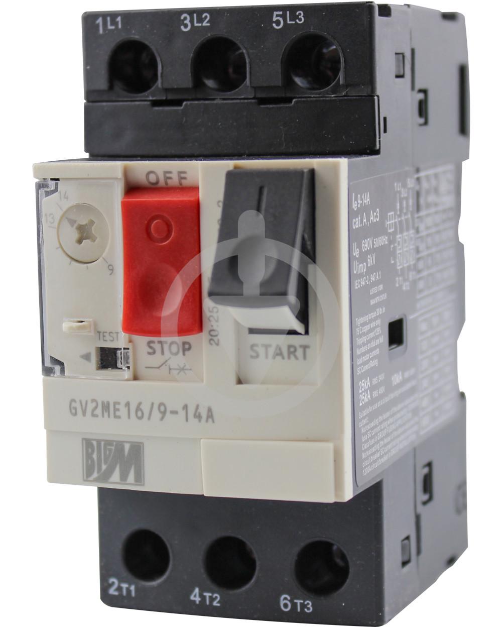 Автомат защиты двигателя 0-9-14A PKZM 0-14 (27834311) Автомат защиты двигателя 0-9-14A PKZM 0-14 (27834311)