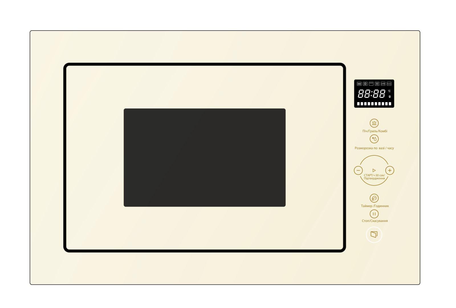 Микроволновая печь встроенная Luxor BF 25 Rustik Unique (28446674)