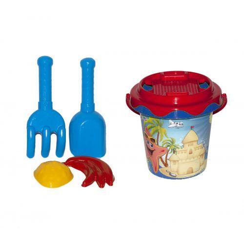 Песочный набор 3 Технок Голубой (3138)