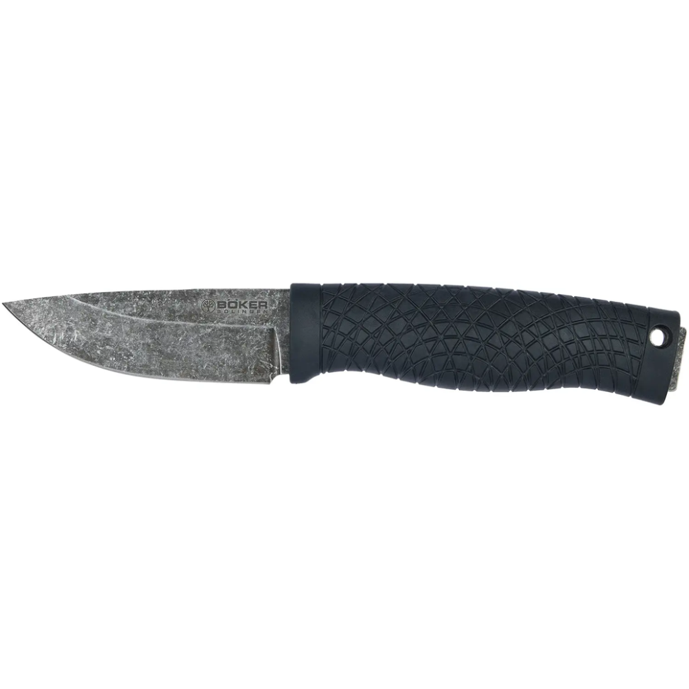 Нож фиксированный Boker Bronco Mini 80CrV2 210 мм Black (121505) Нож фиксированный Boker Bronco Mini 80CrV2 210 мм Black (121505)