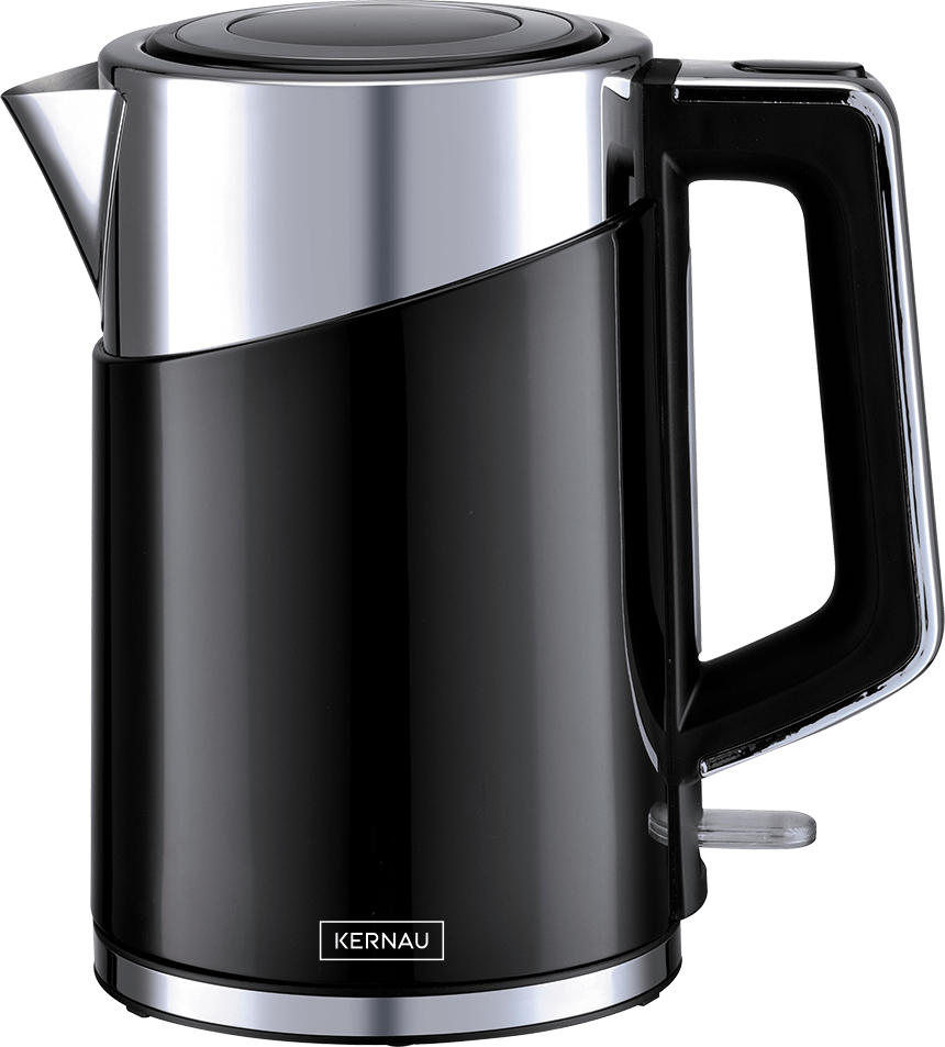 Электрочайник Kernau KSK 171 BK электрический 1,7 л Black/Metal (10229)