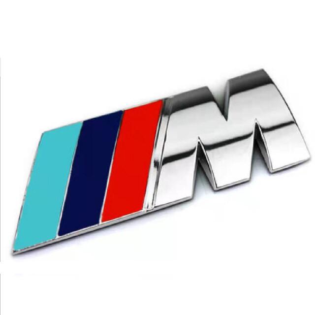 Эмблема M на крышку багажника Хром BMW (1672769224)