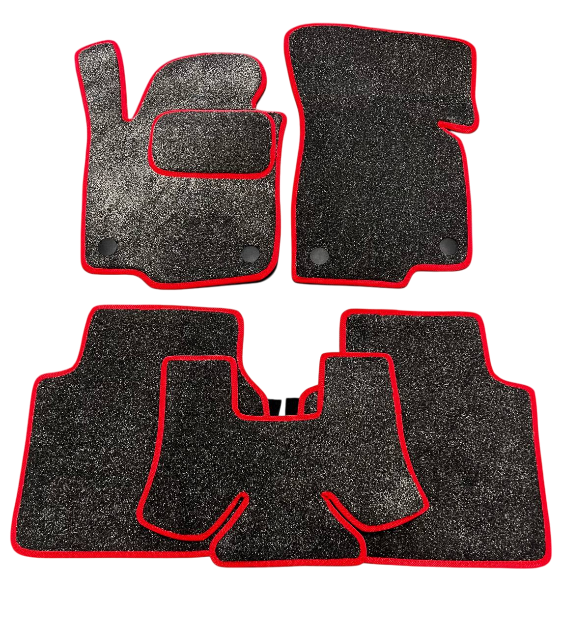 Килимки в салон ворсові Люкс для Volkswagen Passat B7/B8 USA 2011- 5 шт. Чорний (27327107)