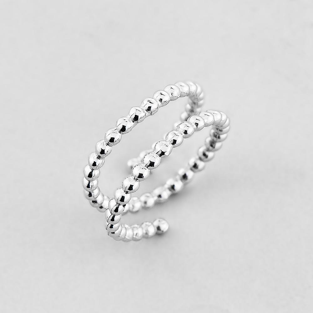 Серебряное кольцо Minimal Утонченность (6163)