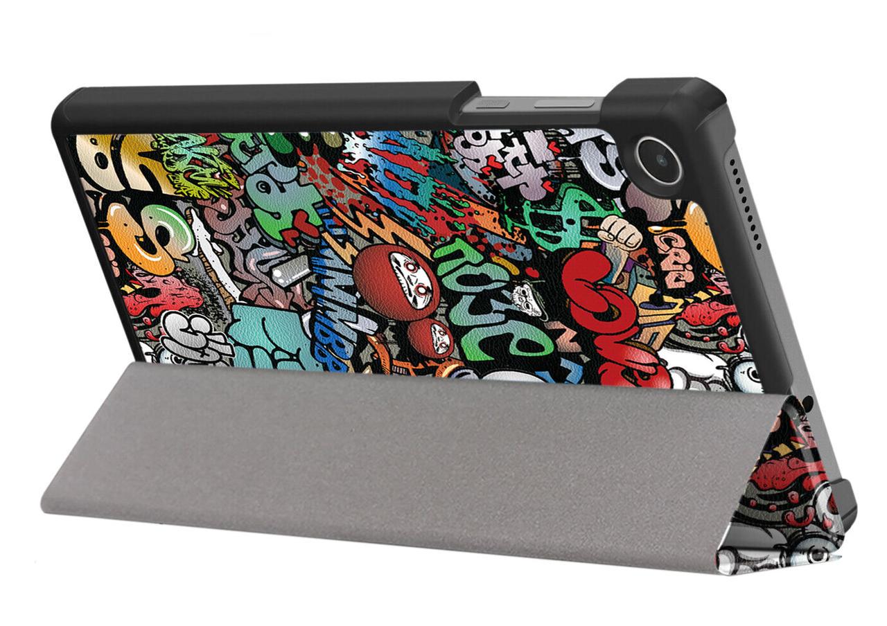 Чехол для планшета Primolux Slim Lenovo Tab M8 4rd Gen TB-300/TB-301 Graffiti (1852839686) - фото 4 Чехол для планшета Primolux Slim Lenovo Tab M8 4rd Gen TB-300/TB-301 Graffiti (1852839686) - фото 4