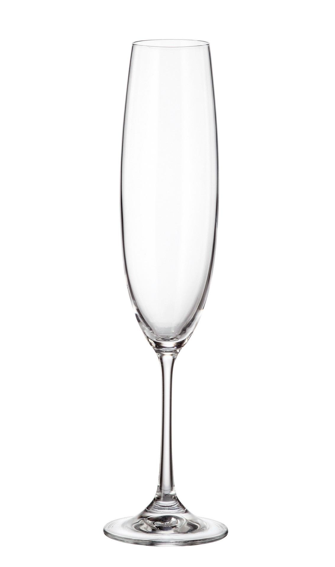 Фужеры для шампанского Bohemia Barbara 250 мл 6 шт. (6167)