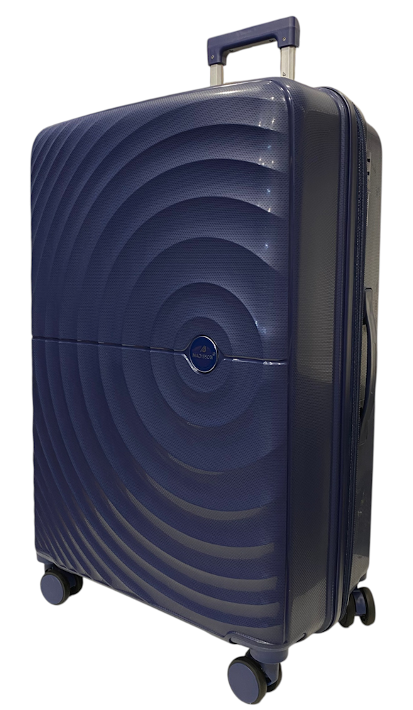 Чемодан большой Madisson Snowball 42203 полипропилен Темно-синий