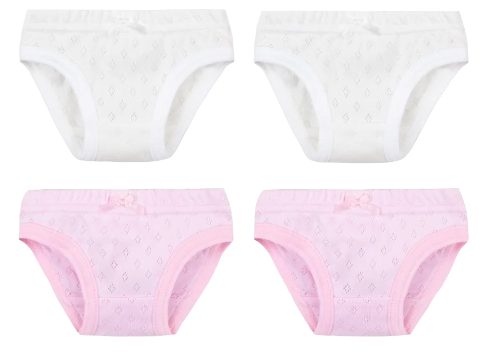 Трусы детские хлопковые для девочки Gabbi ТRD-21-15 Сказка 4 шт. 110 см (12905)