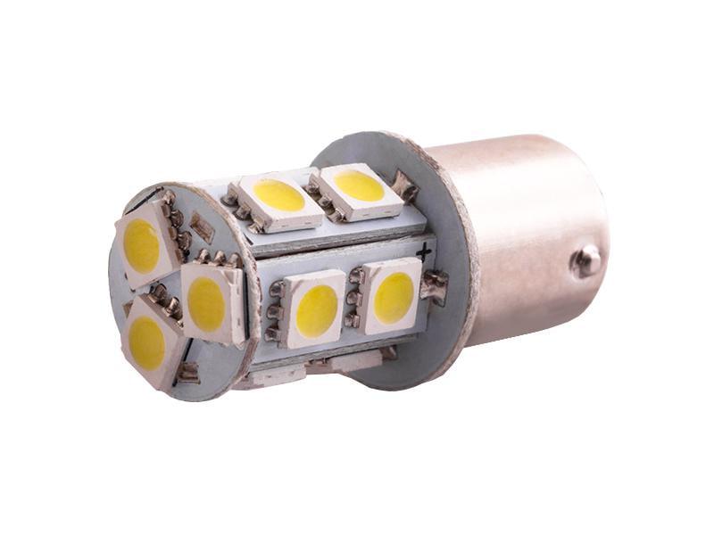 Автомобильная лампа светодиодная LEDUA T25-5050-13 SMD 1156 24V Белый (419)