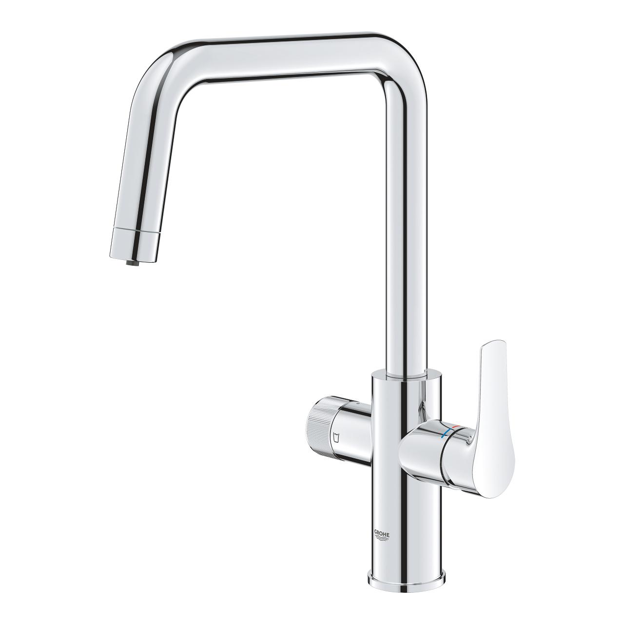 Змішувач для кухні Grohe Blue Pure Eurosmart 30583000 на дві води Хром (176878) - фото 3 Змішувач для кухні Grohe Blue Pure Eurosmart 30583000 на дві води Хром (176878) - фото 3
