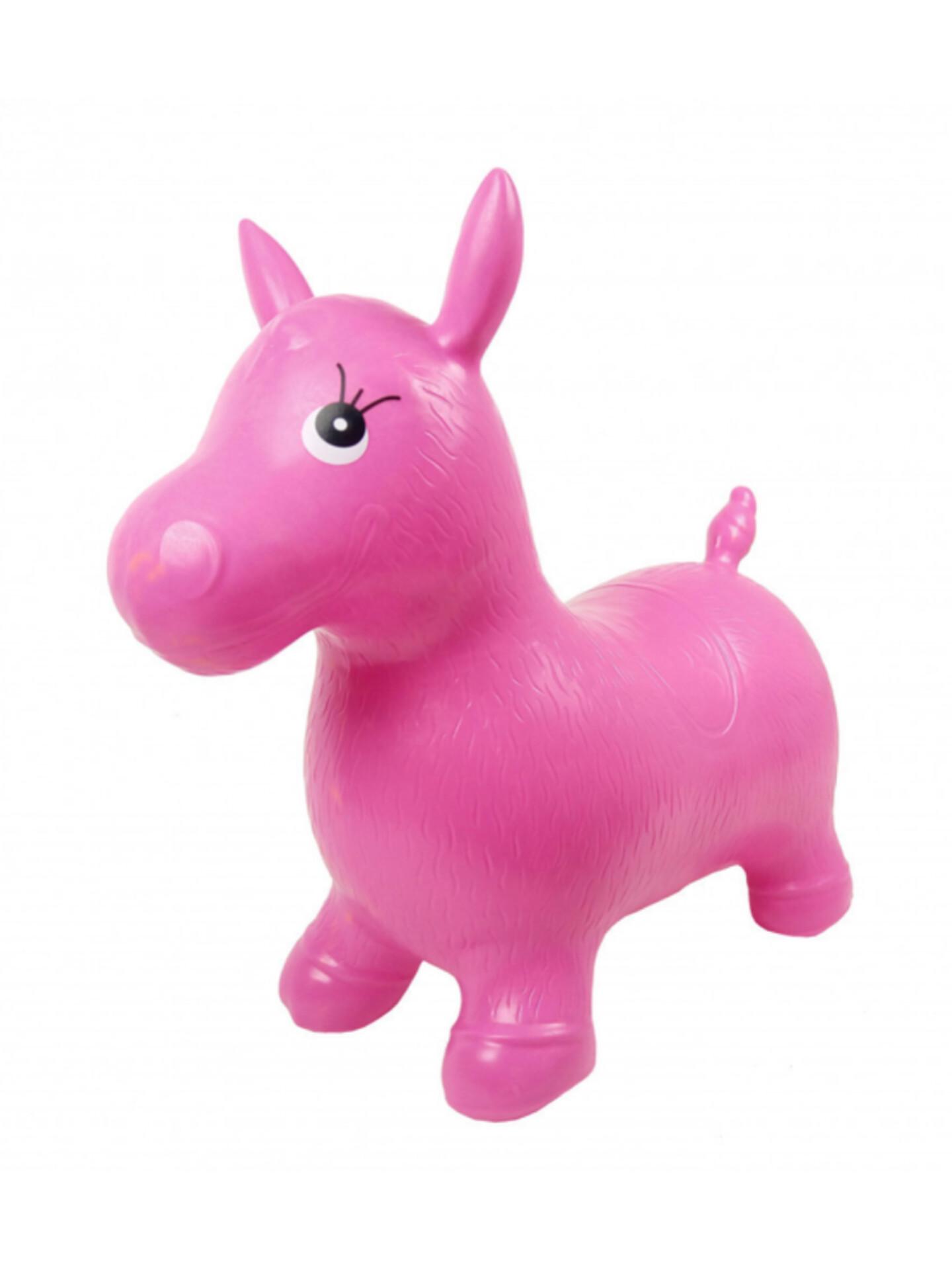 Игрушка для малышей прыгун резиновый Розовый (9355-1)