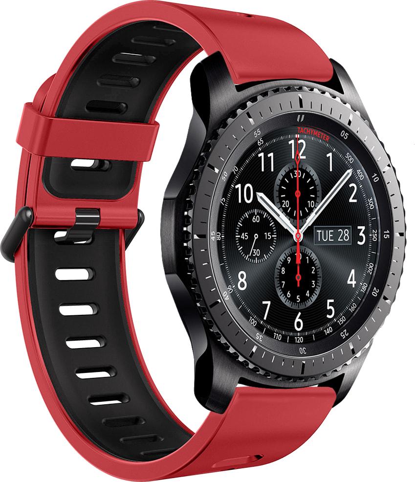Ремешок Traf для Samsung Gear S3 Red-Black (32524)