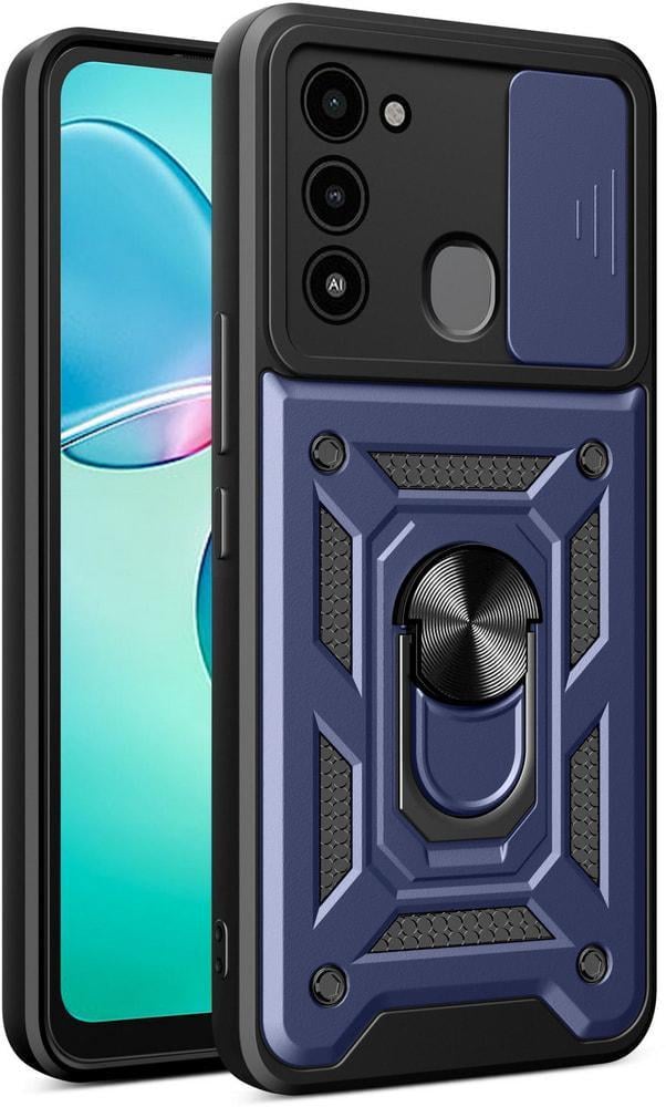 Чехол с защитой камеры 3DGuard Tecno Spark 8C Blue (32480-28)